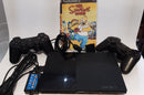 Playstation 2 Slim Seminovo + 2 Controles  + Memory Card 16 MB + 5 Jogos